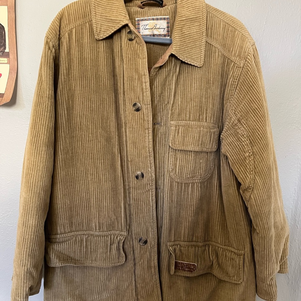 Burberry Oversized Corduroy Jacket